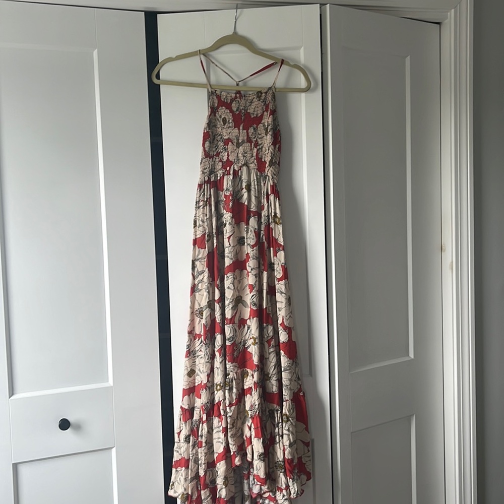 Free People floral sun dress